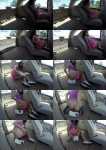PooAlexa.com: PooAlexa - Bad Girl Poops In The Car [646 MB / FullHD / 1080p] (Scat)