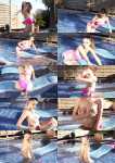 EmeliaPaige.com, SocialGlamour.com: Emelia Paige - Strips Naked in the Pool [279 MB / FullHD / 1080p] (Big Tits)