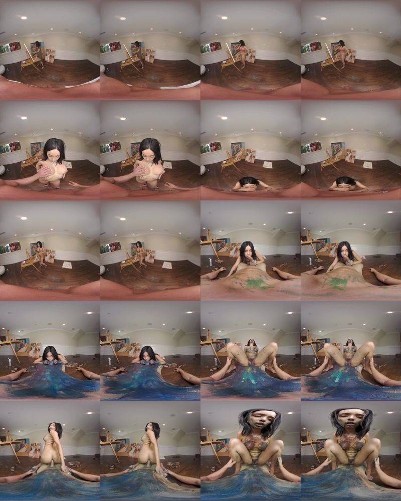 VRBangers: Aaliyah Hadid - Paint Job (Anal, VR, SideBySide, Gear VR) (Gear VR) 1440p