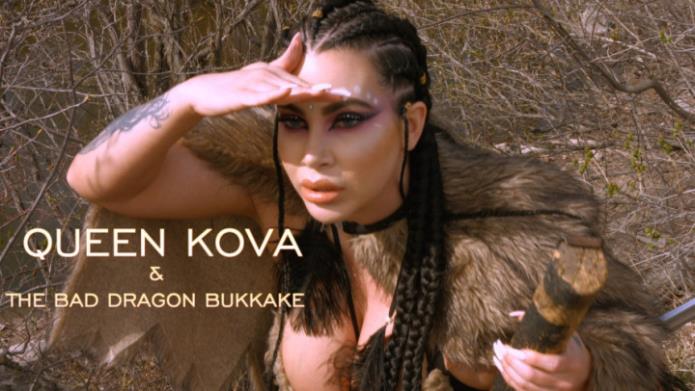 Queen Kova & the Bad Dragon Bukkake / Korina Kova / 06-12-2018 [FullHD/1080p/MP4/1.98 GB] by XnotX