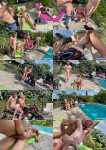 Alrox, Candie Luciani, Candie Toydoll - Scorching Heat By The Pool! [FullHD, 1080p]