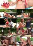Kitana Lure - Busty MILF Kitana Lure Takes DP Slamming By The Poolside GP2588 [SD, 480p]