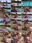 Elle, Lilian Black, Nicole Ramone, Mona Marley - Sunstroke At The Pool Of Love (2023/FullHD/1080p) 